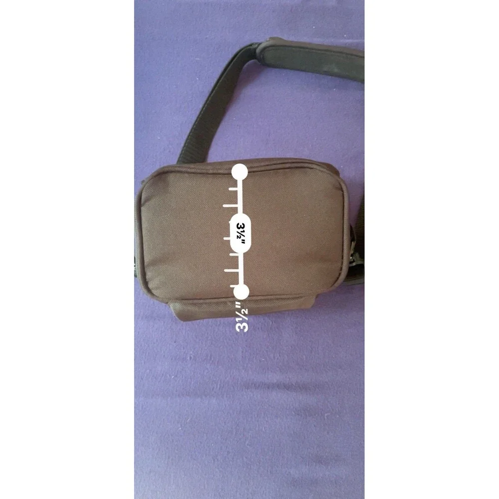 Sony Vintage Camera Bag Crossbody Case CS-V15 Green Grey Light Use Small